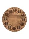 Изделие декоративное сувенирное из дерева ТМ "Collaba time": Пасхальная тарелка.Береза. без гравировки